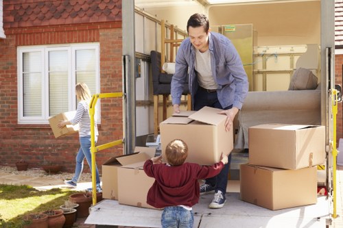 Moving van service in Bishopsgate for local home and office transport
