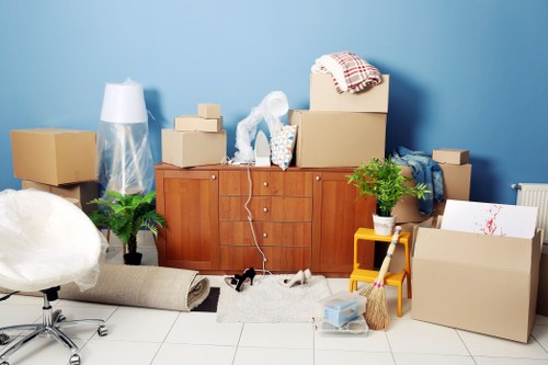 Protected online payment process for removals