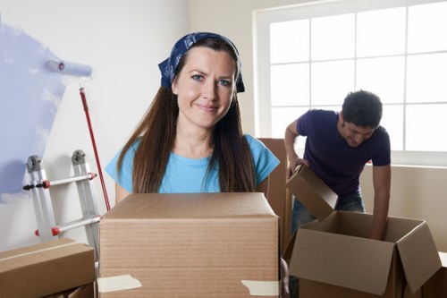 Packing and loading preparation for a Bishopsgate removal service