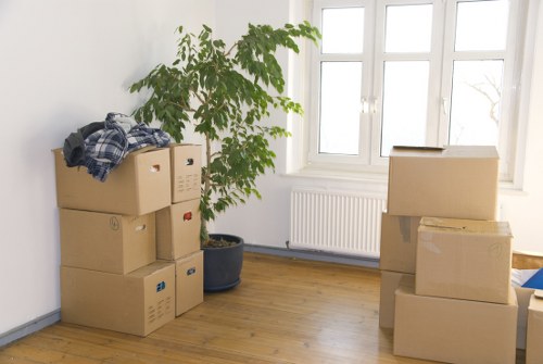 Professional Bishopsgate removals team managing a smooth city move