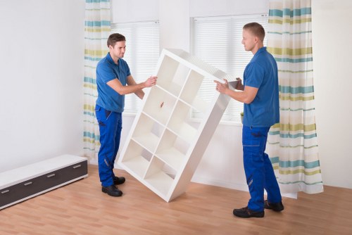 Packing and furniture protection during a Bishopsgate move