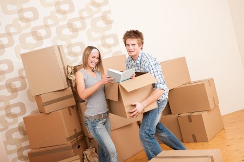 Local moving service planning a Bishopsgate home or office removal