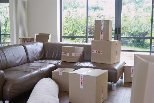 Unpacking assistance in a Bishopsgate apartment or office