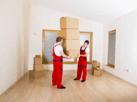 Local removal van helping with a residential move near Bishopsgate